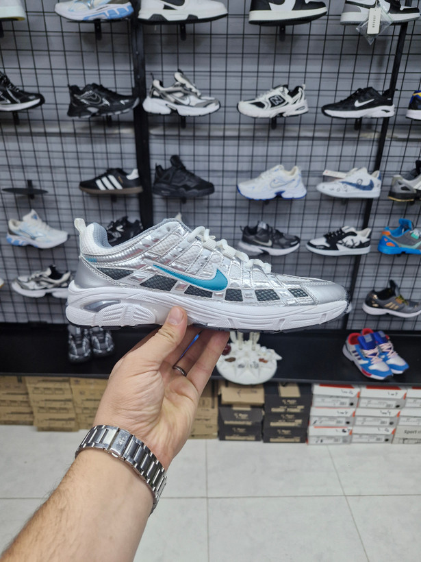 کتانی P6000 نقره ای مردانه کد 1011